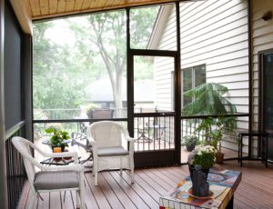 Full Screen Closure Deck Renovation