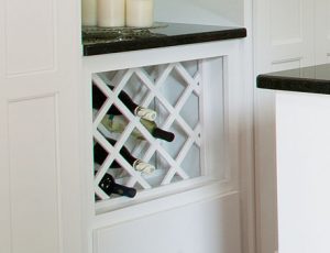 White Traditional Craftsman Kitchen